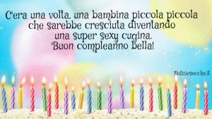 Auguri Compleanno Cugina