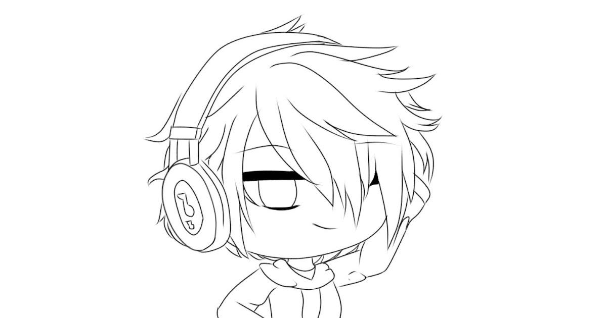 Gacha Life Kolorowanki Gacha Club - Gacha Life Coloring Pages Coloring
