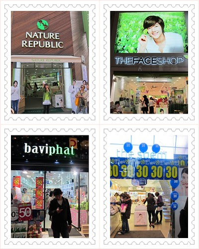 korea myeongdong beauty