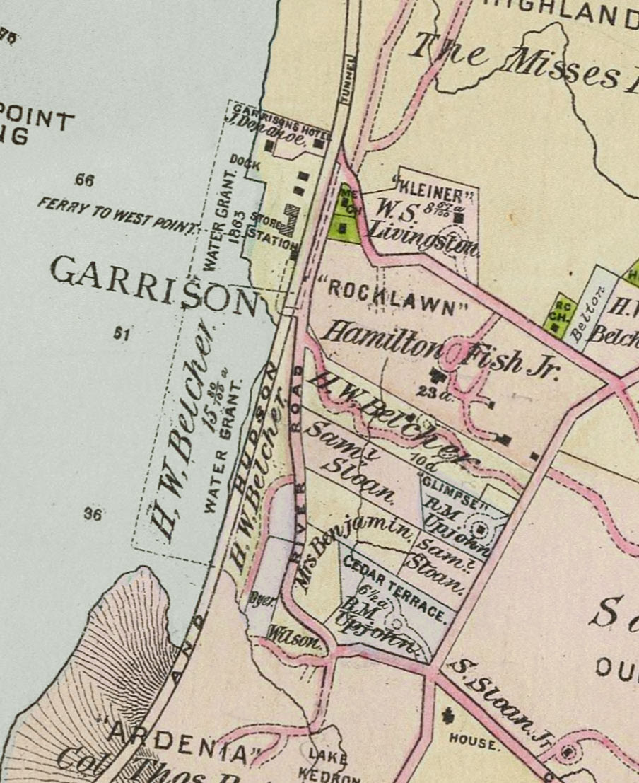 Garrison New York Map - Oconto County Plat Map