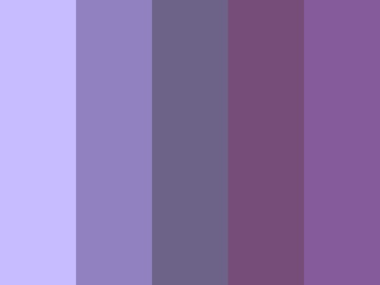 http://www.pinterest.com/pin/44332377552256445/ "I Love This Yarn" purple palette :: Periwinkle, Amethyst, Purple, Mulberry, Grape #color #purple