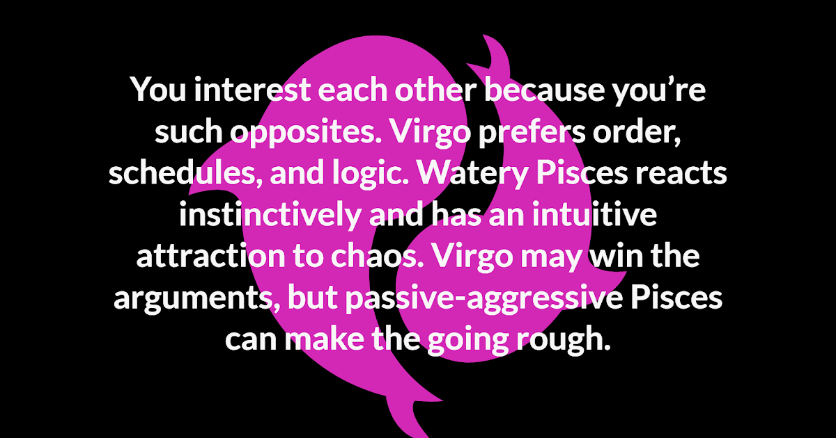 Piscis y virgo sexualidad
