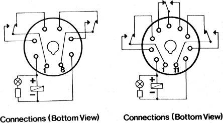 8 Pin Relay Base Wiring Diagram Schematic | Wire