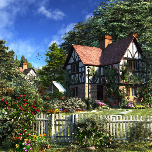 Climbing Roses House by DOM1
This is a painting?!? U-a-u!