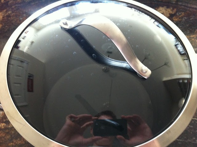 Covered Pot Coming to the Boil