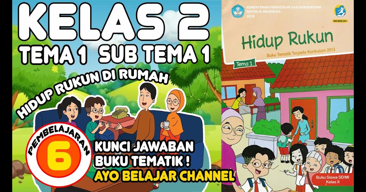 Tema 1 Kelas 6 Pdf