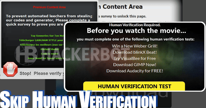 Human verification