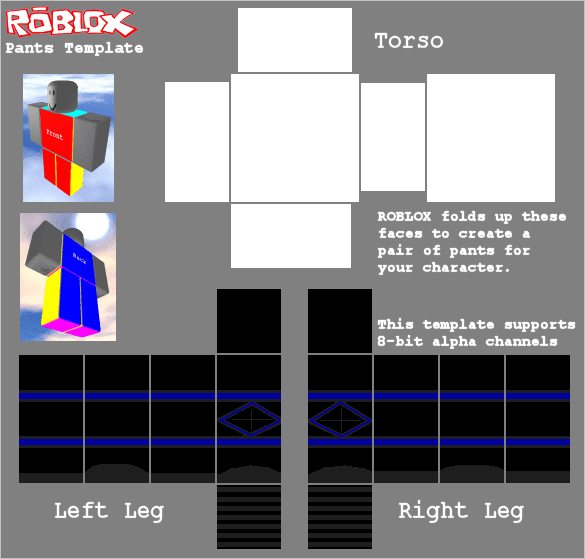 roblox red and black pants