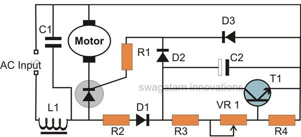 220v Dc Motor Contel Circuit Digarm - Circuit Diagram Images