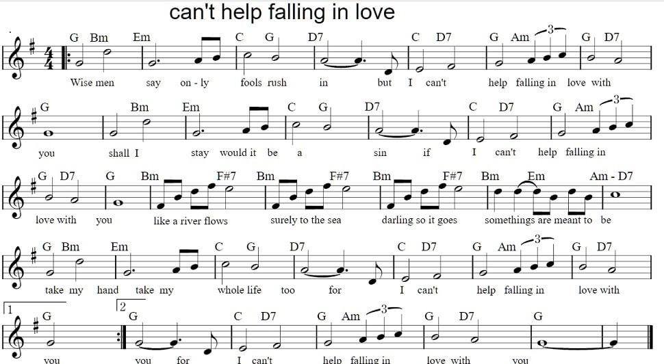 Can t falling love аккорды. I can't help Falling in Love Ноты. Can t help Falling in Love Ноты. Cant help Falling in Love Ноты. Elvis Presley Falling in Love Ноты.