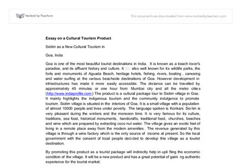 tourism persuasive essay