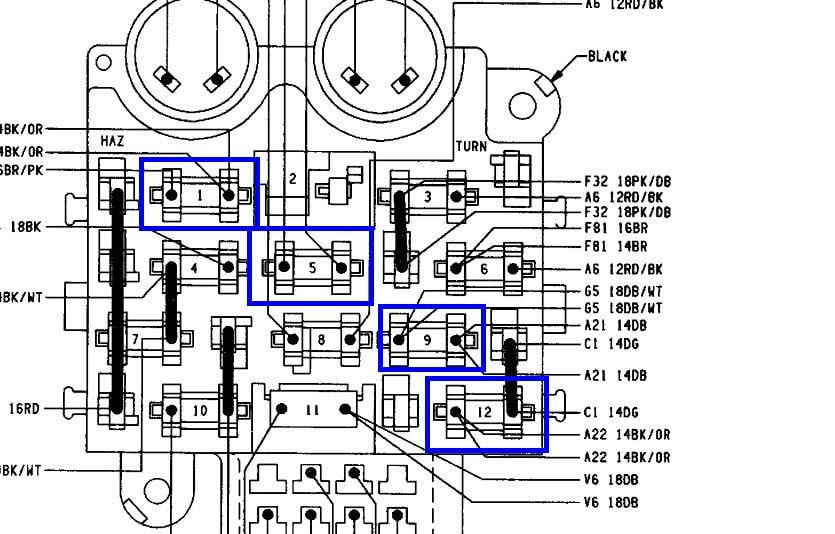 [DIAGRAM] 1987 Jeep Yj Fuse Box Diagram