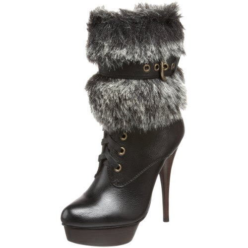 Platform Shoes: Steve Madden Women's Claus Faux Fur Lined Boot,Black ...