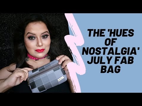 UNBOXING JULY FAB BAG VIDEO