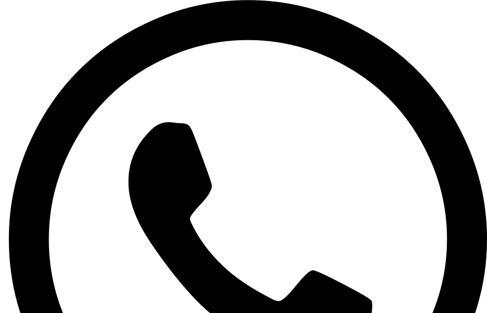 [Download 33+] Logo Whatsapp Preto E Branco Png