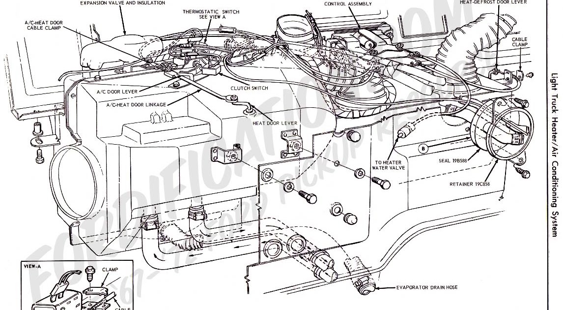 Wiring Diagram  6 Ford F350 Air Conditioning Diagram
