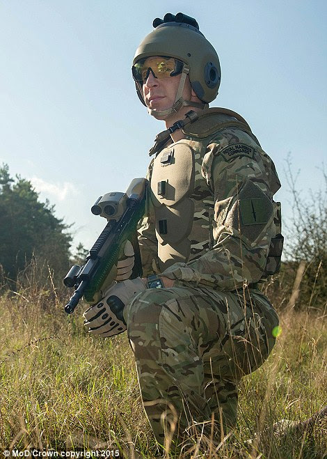 One aim is to exploit new technology and materials to ensure soldiers carry a lighter load on patrol