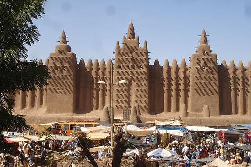 Masjid Timbuktu di Afrika