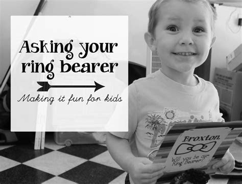 Asking Ring Bearer on Pinterest Asking Ring Bearer on Pinterest