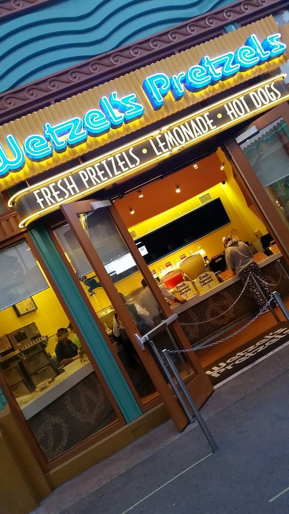 Wetzel's Pretzels - Anaheim, CA, United States. Outer shell