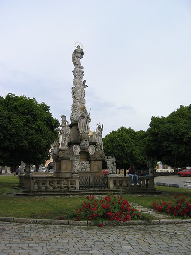 Telc town square