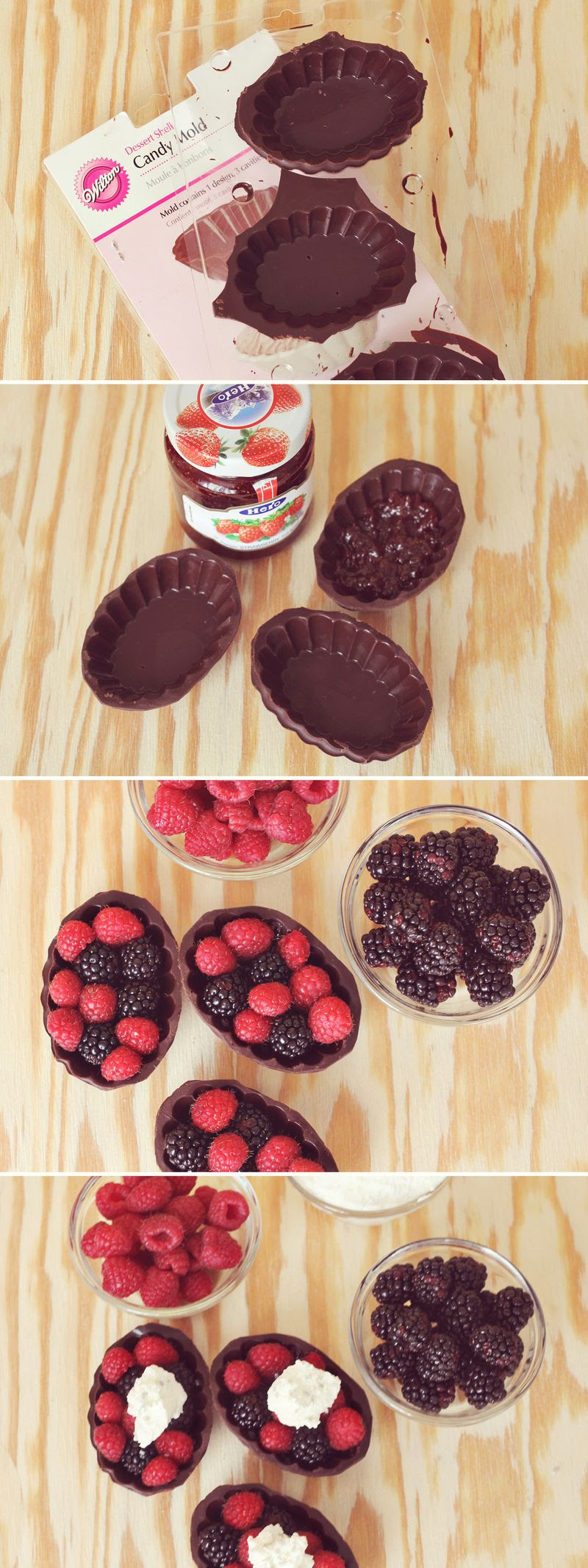 Tips for using chocolate molds
