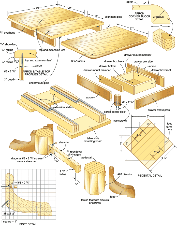 How To Draw Plans For Woodworking