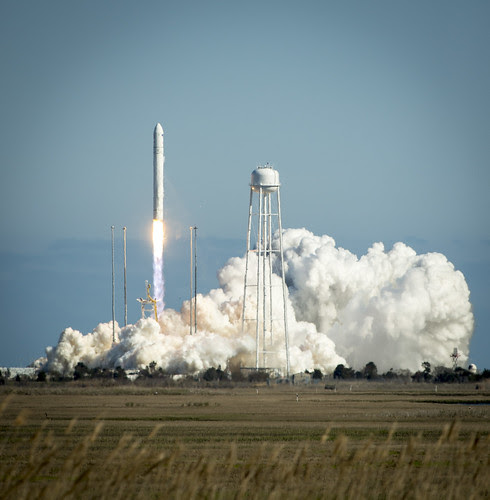 Antares Rocket Test Launch