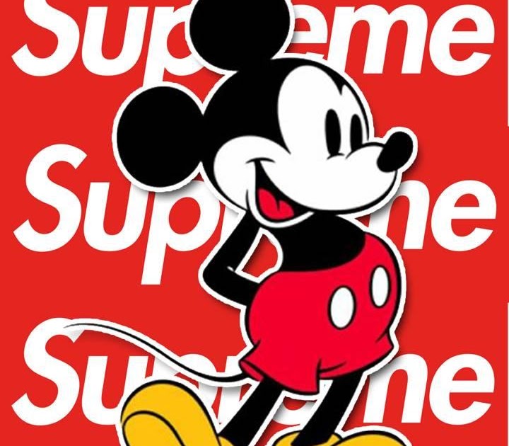 Ideas For Iphone 6 Supreme Wallpaper Mickey Mouse images