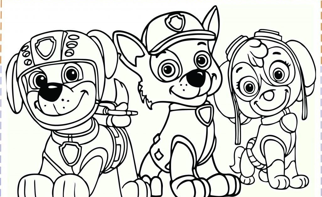 Chase Paw Patrol Coloring Picture - Patricia Sinclair's Coloring Pages