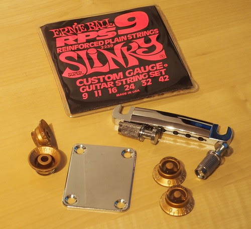 first few items for the guitar project