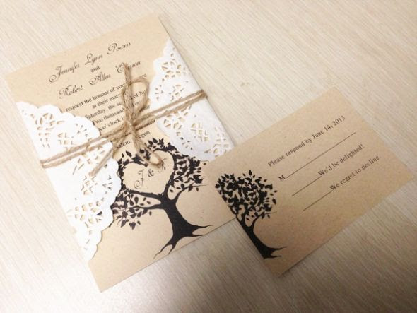 Vintage Rustic Diy Wedding Invitation Template Mountainmodernlife Com