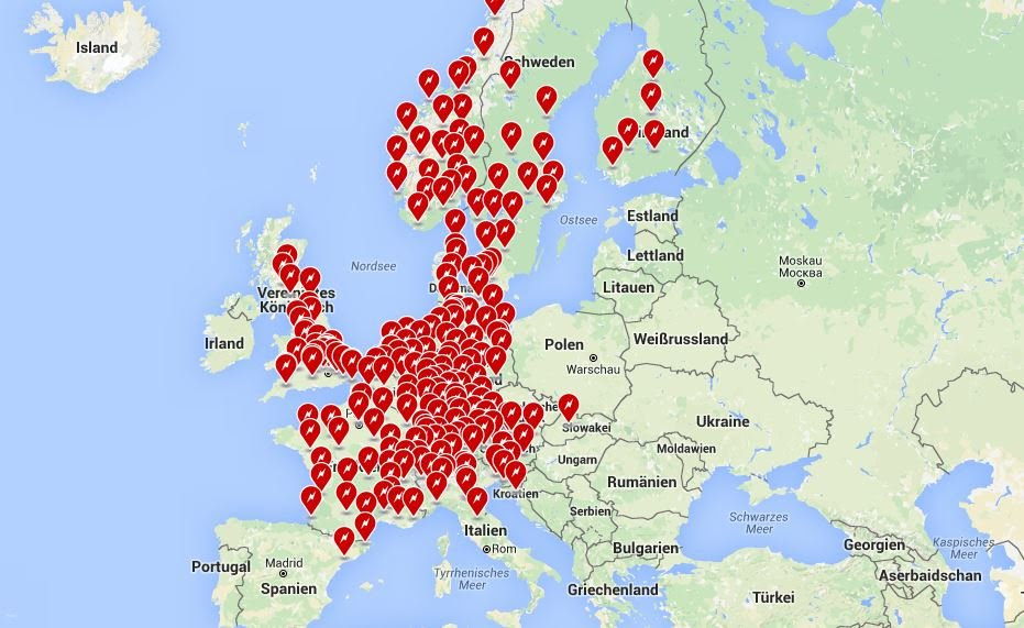 Tesla Ladestation Europa Karte - Altinnur Zimri