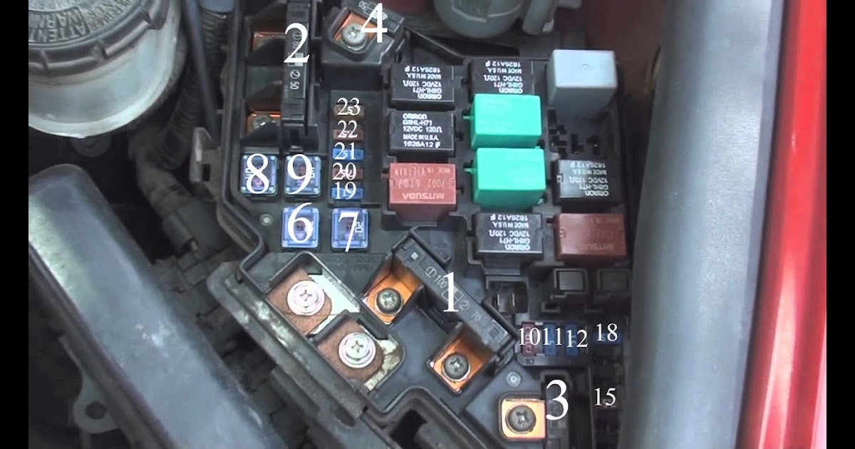 2007 Honda Civic Fuse Diagram