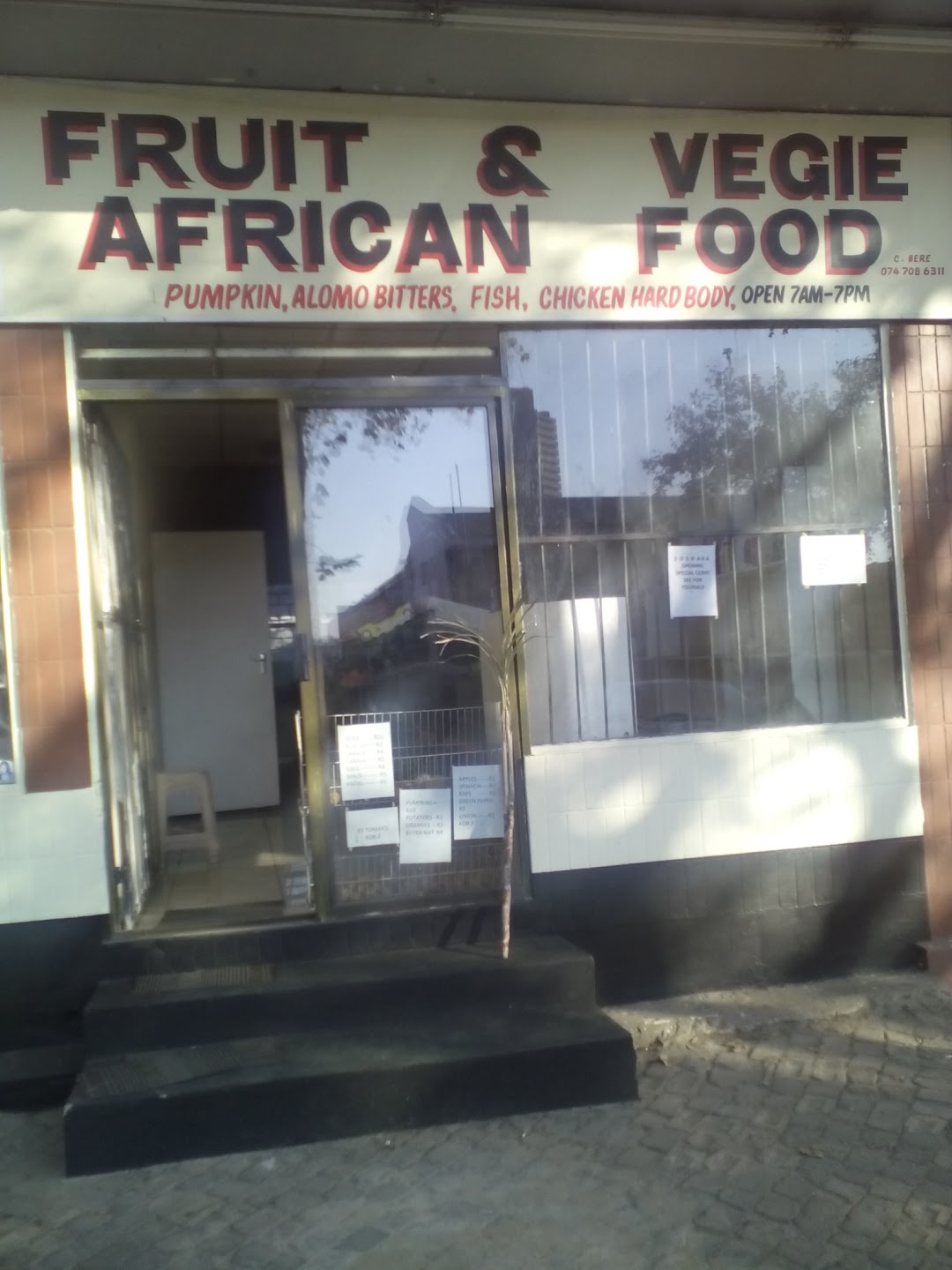 Fruit & Vegie African Food