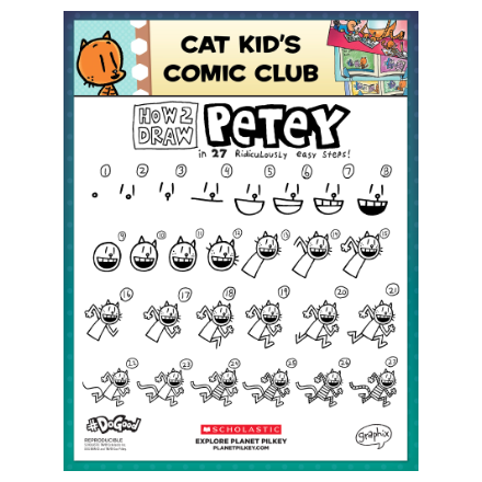 How To Draw Petey The Cat