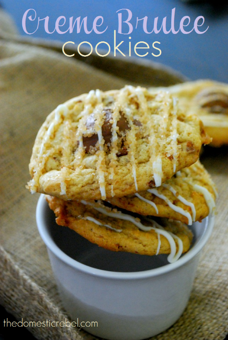 Creme Brulee Cookies Creme Brulee Cookies