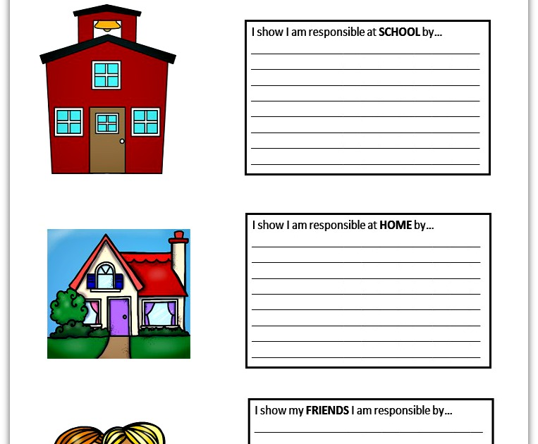 Character Education Worksheets For Kindergarten - TIONDUC