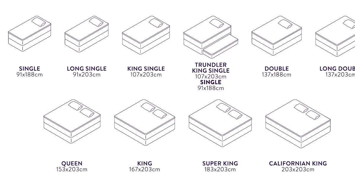 King size bed размер кровати