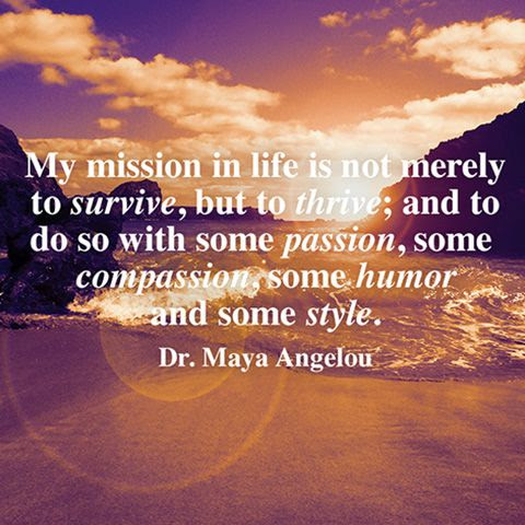 Quote About Living Life to the Fullest - Maya Angelou