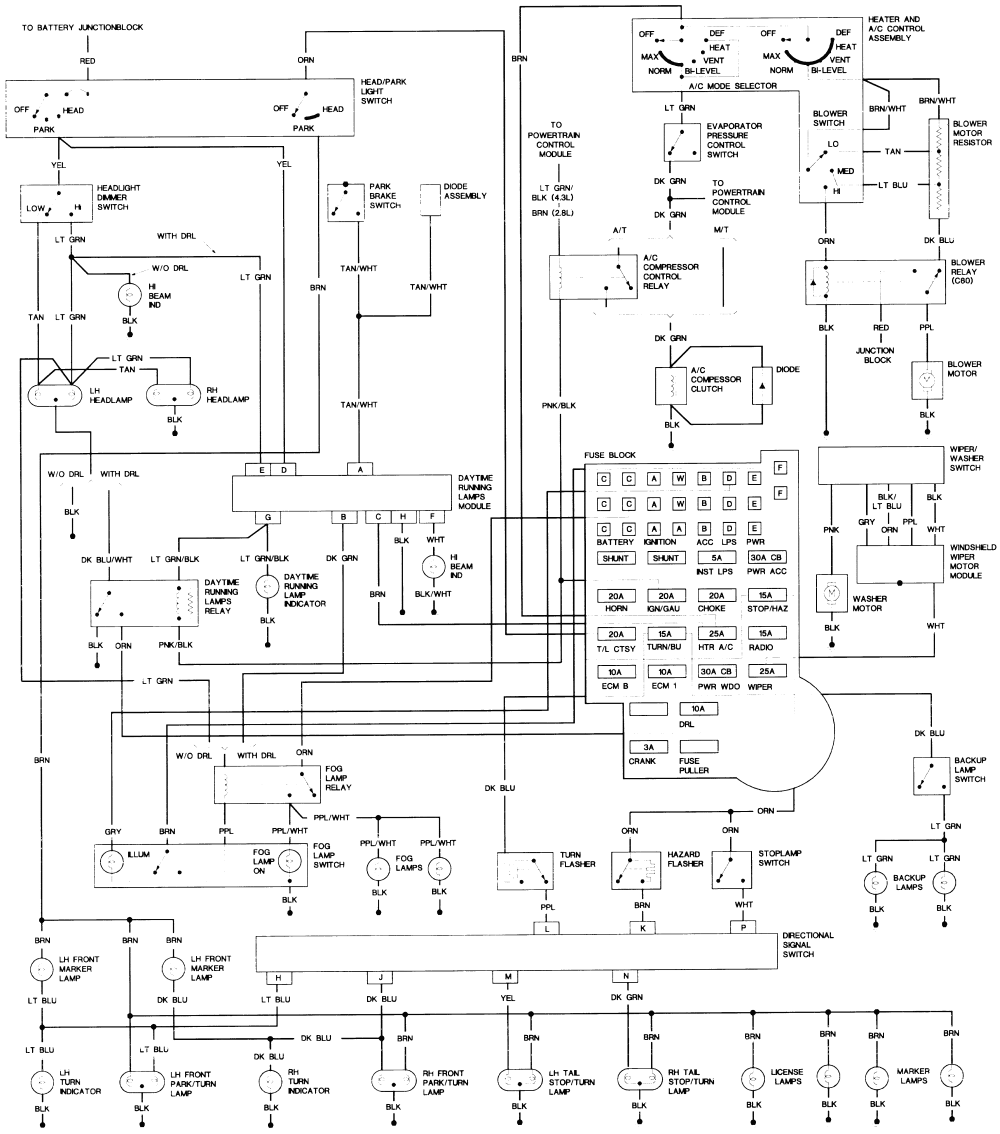 Wiring Diagram PDF: 2002 Peterbilt 379 Turn Signal Wiring Diagram