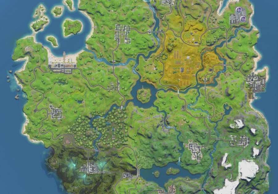 Fortnite Week 4 Map Changes