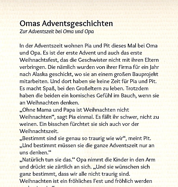 24 Adventsgeschichten Zum Ausdrucken : Weihnachtsgeschichten - Über 80%