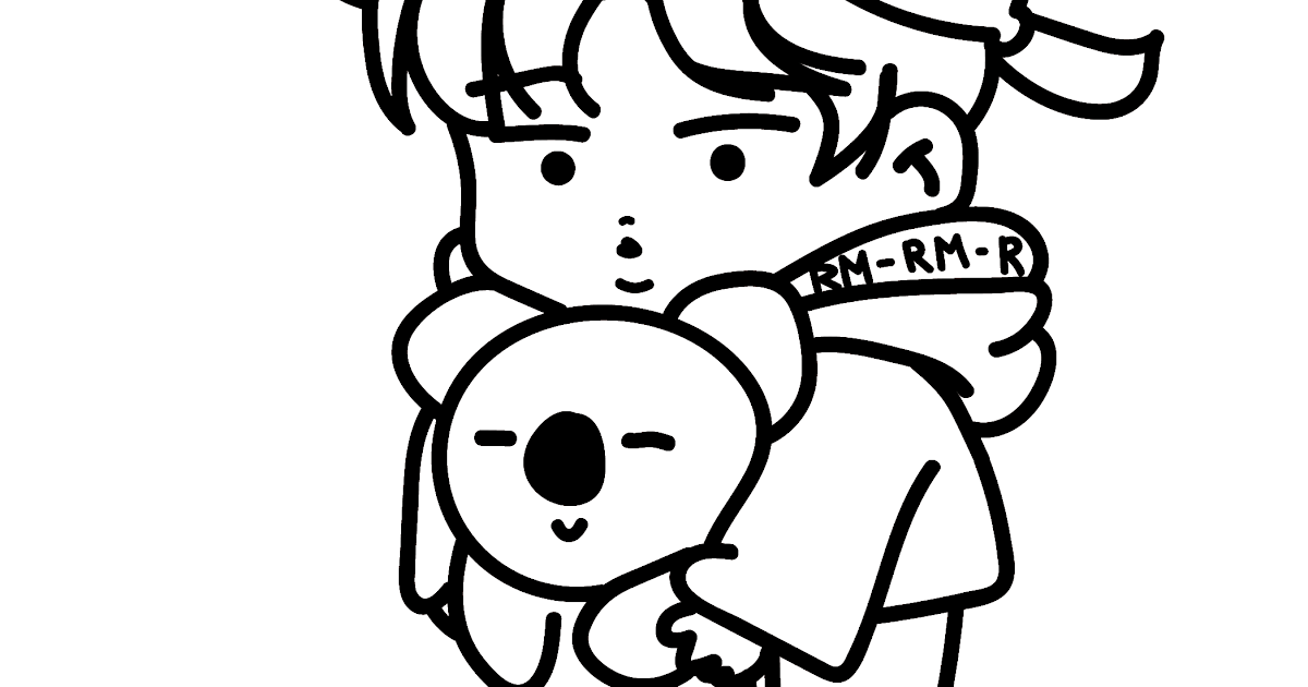 Imagenes De Bt21 Para Colorear - dibujos para colorear