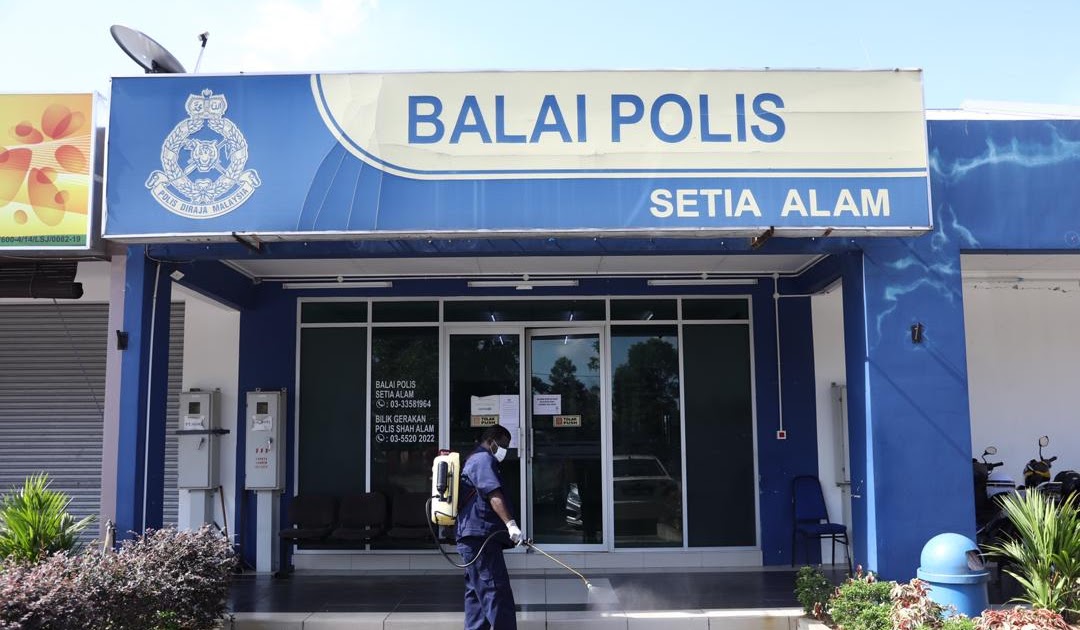 Balai Polis Shah Alam  Polis Shah Alam Mula Buka Siasatan Selepas