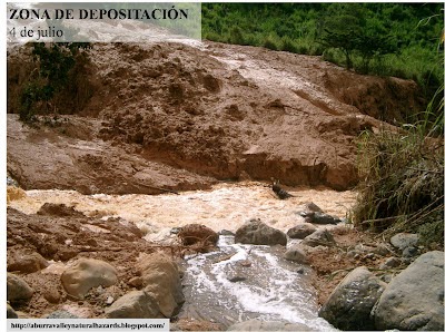 lodos flujo quebrada