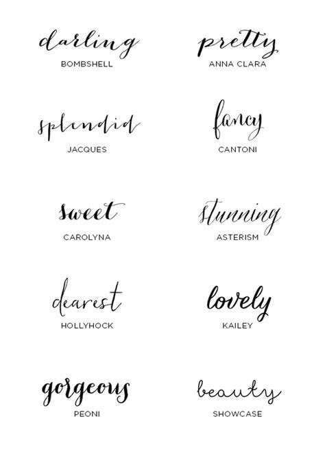10 Hottest Wedding Invitation Fonts It Girl Weddings 10 Hottest Wedding Invitation Fonts It Girl Weddings