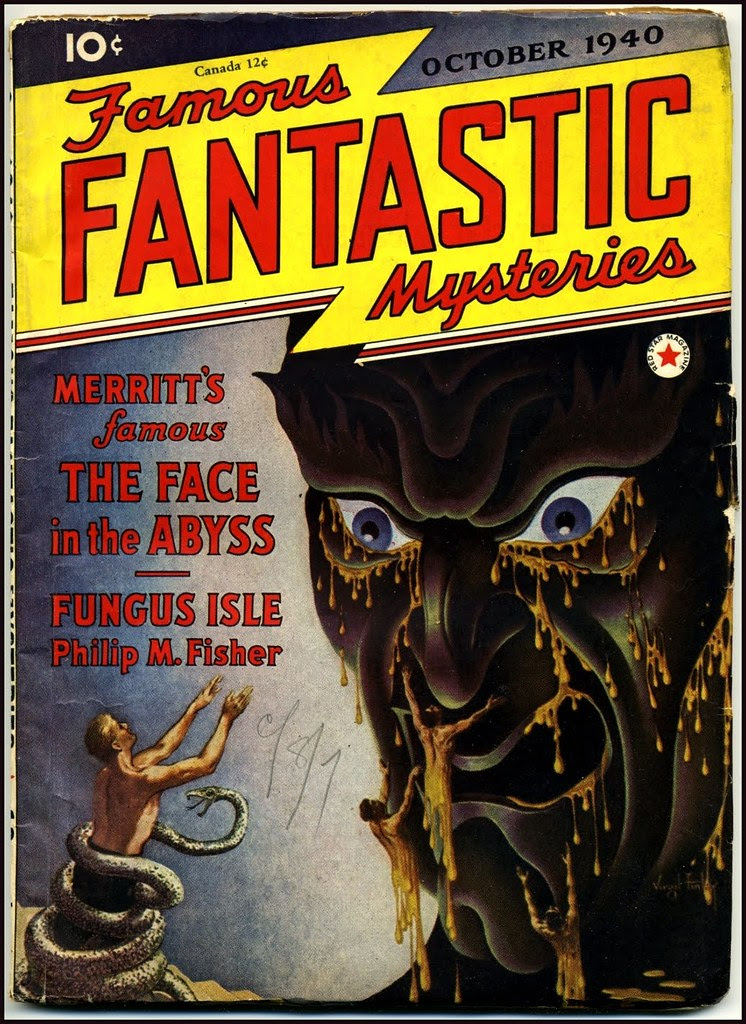 Virgil Finlay - Famous Fantastic Mysteries, October 1940
