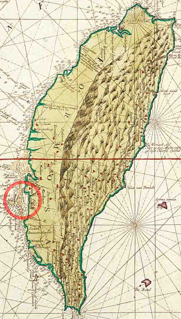 台灣古地圖1728年