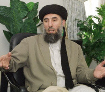 Gulbuddin Hekmatyar a notorious warlord in Afghanistan